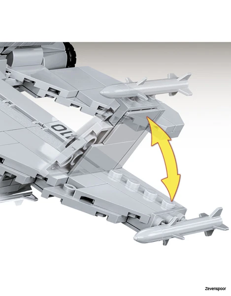 5804 Cobi Bouw Sets TOP GUN F/A-18E Super Hornet 6 5804 Cobi Bouw Sets TOP GUN F/A-18E Super Hornet - Afbeelding 4
