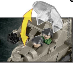 5808 Cobi Bouw Sets AH-64 Apache -Speelgoedtrein Winkel CO5808 5