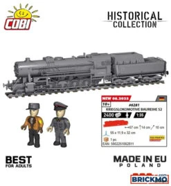 6281 Cobi Bouw Sets Historical Collection War Locomotive