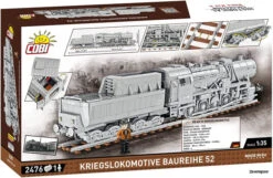 6281 Cobi Bouw Sets Historical Collection War Locomotive -Speelgoedtrein Winkel CO6281 2
