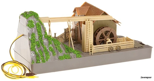 130225 Faller Wassermühle Mit Pumpe 4 130225 Faller Wassermühle Mit Pumpe - Afbeelding 2