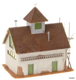 130268 Faller Ländliches Feuerwehrhaus -Speelgoedtrein Winkel FA130268 2