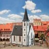 130490 Faller Kleinstadtkirche 2 130490 Faller Kleinstadtkirche -Speelgoedtrein Winkel FA130490