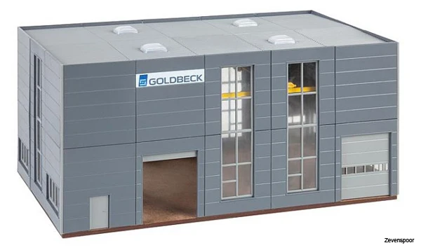 130890 Faller Industriehalle Goldbeck 4 130890 Faller Industriehalle Goldbeck - Afbeelding 2