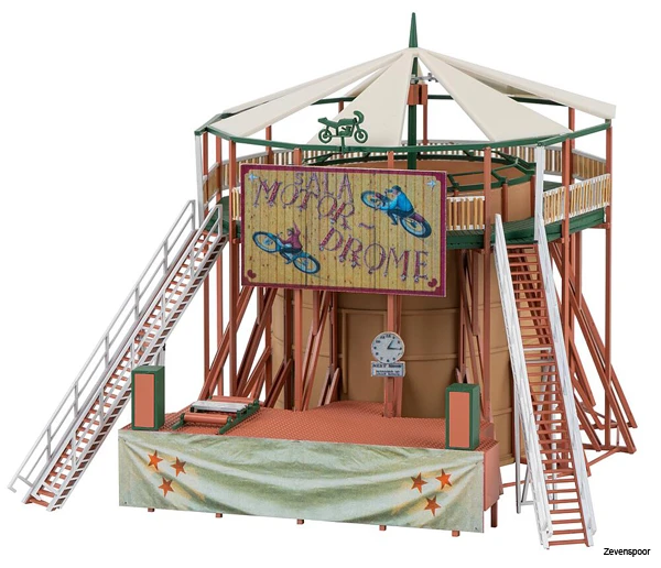 140336 Faller Motorrad-Steilwandshow Sala M 4 140336 Faller Motorrad-Steilwandshow Sala M - Afbeelding 2