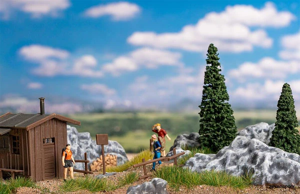 180051 Faller Mini-Diorama Gebirge 4 180051 Faller Mini-Diorama Gebirge - Afbeelding 2