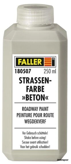 180507 Faller Straßenfarbe Beton, 250 Ml