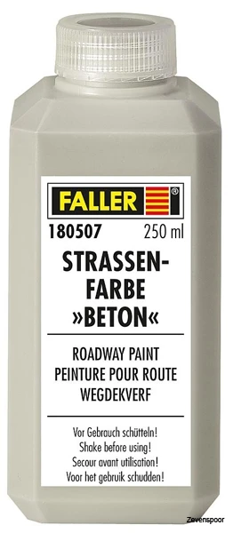 180507 Faller Straßenfarbe Beton, 250 Ml 3 180507 Faller Straßenfarbe Beton, 250 Ml