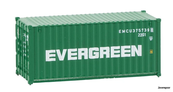 182004 Faller 20′ Container EVERGREEN 4 182004 Faller 20′ Container EVERGREEN - Afbeelding 2
