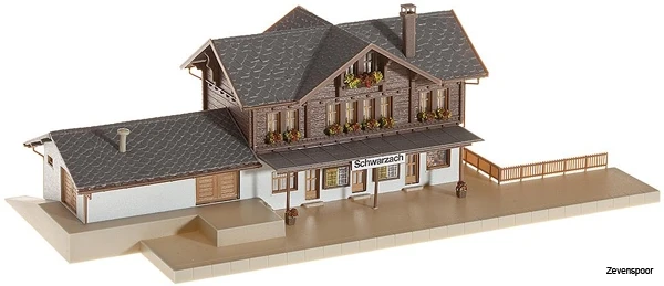 212108 Faller Bahnhof Schwarzach 4 212108 Faller Bahnhof Schwarzach - Afbeelding 2