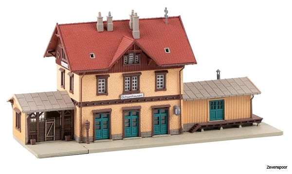 282709 Faller Bahnhof Ochsenhausen 4 282709 Faller Bahnhof Ochsenhausen - Afbeelding 2