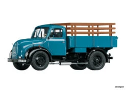 18221 Marklin Magirus Rundhauber Viehtransp