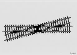 2257 Marklin Kreuzung 225 Mm