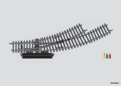 2268 Marklin Bogenweiche Links R360 Mm