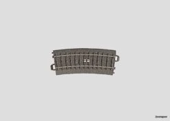 24194 Marklin Schaltgleis Geb. R360 Mm,15 G