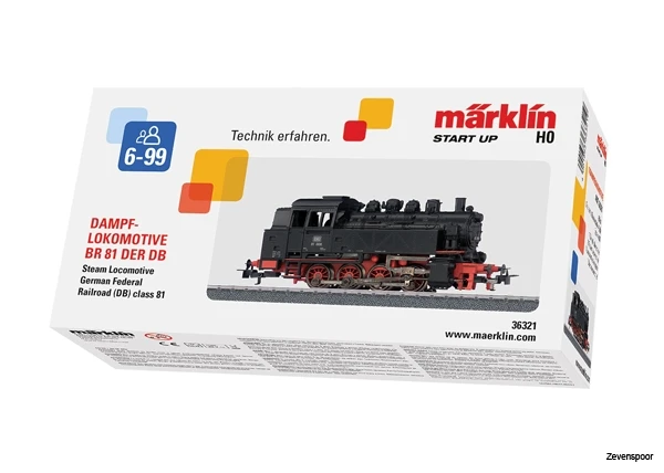 36321 Marklin Tenderlokomotive BR 81 DB 4 36321 Marklin Tenderlokomotive BR 81 DB - Afbeelding 2