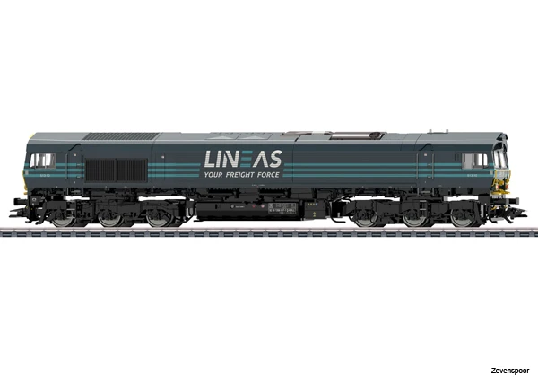 39062 Marklin Diesellok EMD Serie 66, LINEA 4 39062 Marklin Diesellok EMD Serie 66, LINEA - Afbeelding 2