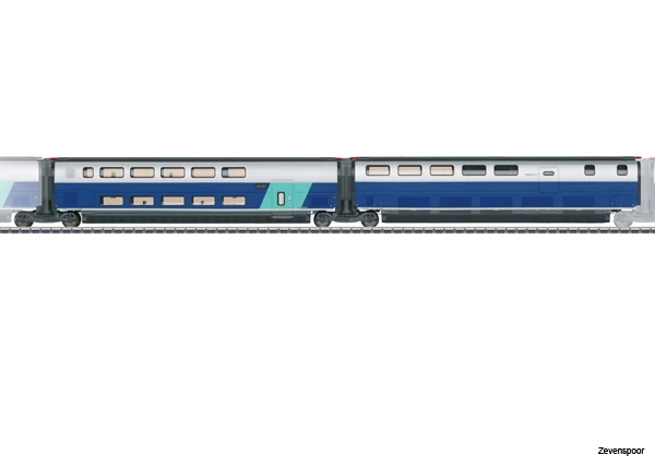 43443 Marklin Erg.wg.-Set 3 TGV Duplex 3 43443 Marklin Erg.wg.-Set 3 TGV Duplex