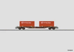 47073 Marklin Container-Tragwagen Epoche V