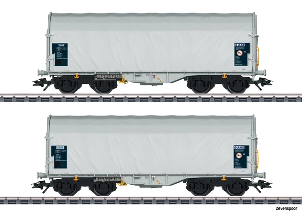 47219 Marklin Schiebeplanenwagen-Set SE 3 47219 Marklin Schiebeplanenwagen-Set SE