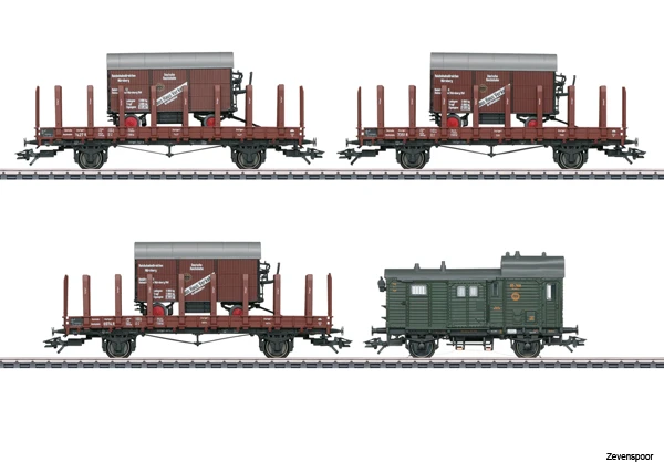 48829 Marklin Güterwagen-Set Zu BR 96 DRG 4 48829 Marklin Güterwagen-Set Zu BR 96 DRG - Afbeelding 2