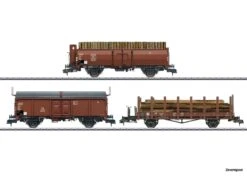 58229 Marklin Güterwagen-Set Holzverladung