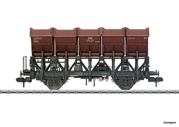 58517 Marklin Muldenkippwagen F-v-51 DB 3 58517 Marklin Muldenkippwagen F-v-51 DB