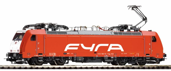 21626 Piko ~E-Lok/Sound BR 186 Fyra V + 8pol. Dec. 3 21626 Piko ~E-Lok/Sound BR 186 Fyra V + 8pol. Dec.