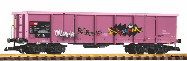 37013 Piko G-Offener Güterwg. Eaos Pink SBB VI 4 37013 Piko G-Offener Güterwg. Eaos Pink SBB VI - Afbeelding 2