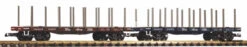 38778 Piko G-Flachwg. 2er Set D&RGW Mit Rungen