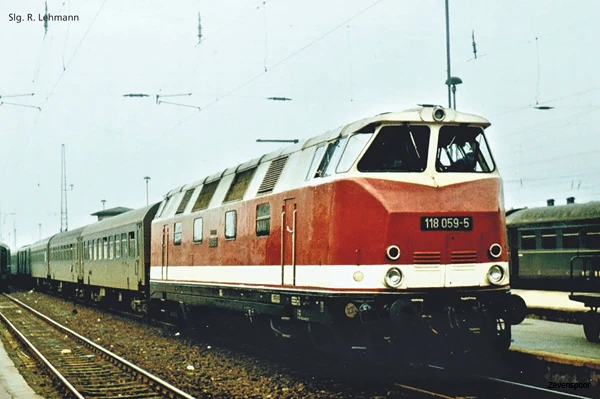 52578 Piko Diesellok 118 059-5 GFK DR IV + DSS PluX22 3 52578 Piko Diesellok 118 059-5 GFK DR IV + DSS PluX22