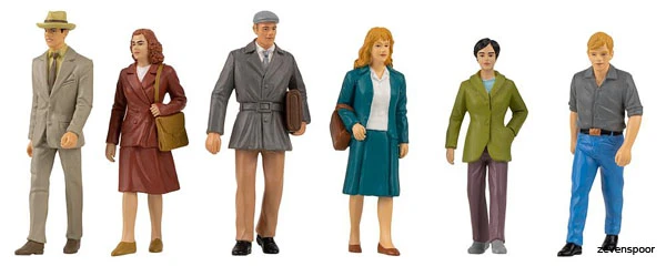 331509 Faller Pola-G 6 Fußgänger 3 331509 Faller Pola-G 6 Fußgänger