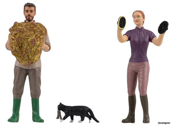 331519 Faller Pola-G Pferdepfleger Und Katze 3 331519 Faller Pola-G Pferdepfleger Und Katze